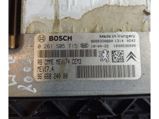 Řídící jednotka 9666824080, 0261S05715   Peugeot 5008 2010