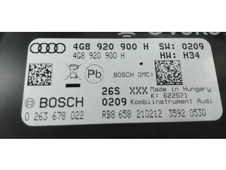 Přístrojová deska  Audi A6 S6 C7 4G 2012 4G8920900H, 4G8920900HX  