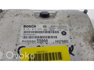 Блок управления двигателя 0281012275, P05094590AA   Chrysler Voyager