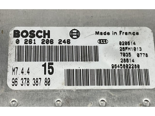 Řídící jednotka 0261206246, 0261206246   Peugeot 106 
