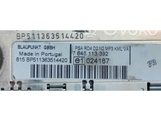 Řídící jednotka 7645113392   Peugeot 407 2004