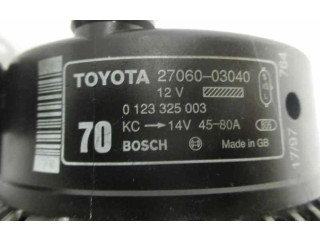 Генератор 0123325003   Toyota Carina T190      