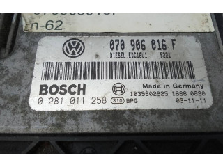 Блок управления двигателя 070906016f   Volkswagen Touareg I