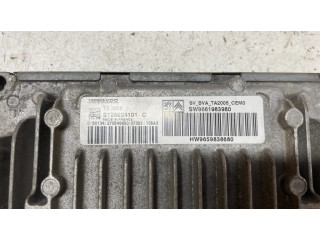 Блок управления двигателя SW9661983980, S126024101C   Citroen C3