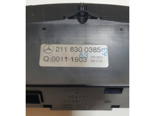 Блок управления климат-контролем 2118300385, 00111903   Mercedes-Benz E W211