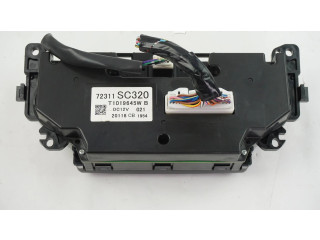 Блок управления климат-контролем T1019645W, 72311SC320   Subaru Forester SJ