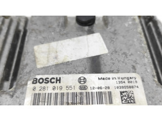 Řídící jednotka 0281019551, 391112A943   Hyundai i30 2012