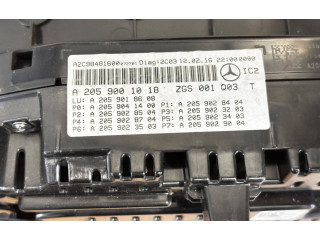 Přístrojová deska  Mercedes-Benz C W204 2015 A2059001018, 87066S0  