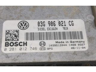 Řídící jednotka 03G906021   Volkswagen Caddy 