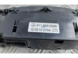 Блок управления климат-контролем 2118300085   Mercedes-Benz E W211