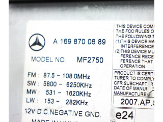 Радио/ проигрыватель CD/DVD / навигация    A1698700689   Mercedes-Benz Sprinter W906