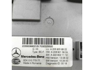 Блок управления A2059006822, 5DK01077277   Mercedes-Benz C W205