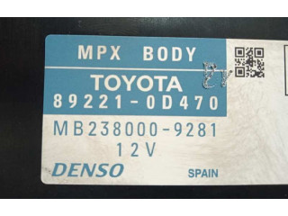 Блок управления 892210D470, MB2380009281   Toyota Yaris