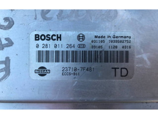 Řídící jednotka 0281011264, 237107F481   Nissan Terrano 2002