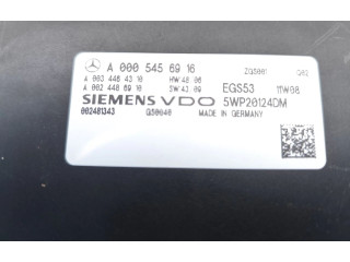 Блок управления коробкой передач A0005456916, 5WP20124DM   Mercedes-Benz E W212