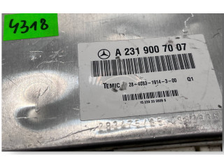 Блок комфорта A4318, A2319007007   Mercedes-Benz SL R231   