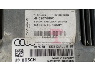 Блок управления двигателя 4H0907560C   Audi A8 S8 D4 4H