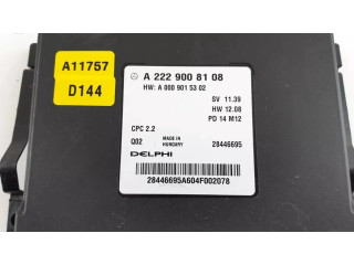 Блок управления коробкой передач A2229008108, A0009015302   Mercedes-Benz S W222