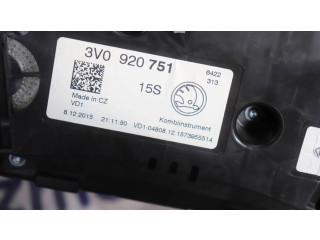 Přístrojová deska  Skoda Superb B8 (3V) 2016 3V0920751, 8122015  