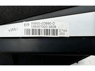 Přístrojová deska  Toyota Yaris 2008 838000D690D, MB4573003206  