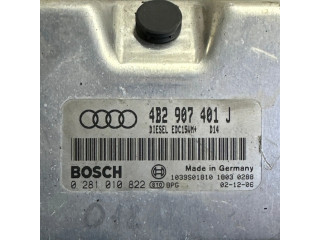 Блок управления двигателя 4B2907401J, 1039S01810   Audi A6 S6 C5 4B