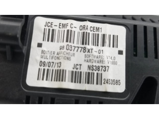 Дисплей    98037778XT   Citroen C3