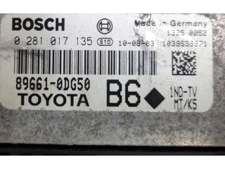 Řídící jednotka 0281017135, 89661-0DG50   Toyota Yaris 2010