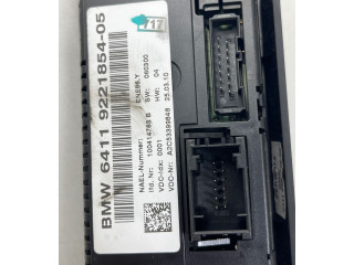 Блок управления климат-контролем 9221854, 100414763B   BMW 3 E92 E93