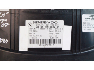 Přístrojová deska  BMW 3 E90 E91 2005 9166846  