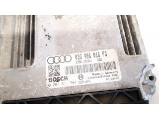 Блок управления двигателя 03g906016fg, 0281011904   Audi A3 S3 8P