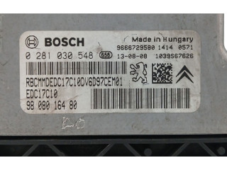 Řídící jednotka 9808016480, 0281030548   Peugeot 2008 I 2013