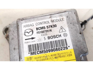 Блок подушек безопасности bcm557k30, f01g07201k   Mazda 3 II