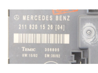 Центральный пульт управления 2118201526, 2118201526   Mercedes-Benz E W211