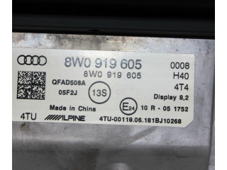 Дисплей    8W0919605   Audi A4 S4 B9 8W