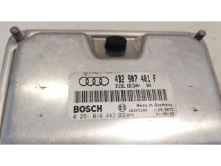 Блок управления двигателя 4B2907401F, 0281010443   Audi A6 S6 C4 4A