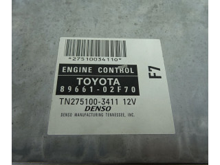 Блок управления двигателем Блок управления 89661-02F70, 89661-02F70   Pontiac Vibe