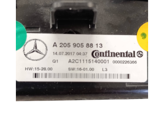 Блок управления климат-контролем A2059058813   Mercedes-Benz C W205