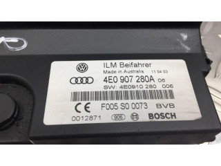 Блок управления 4E0907280A, 4E0910280   Audi A8 S8 D3 4E