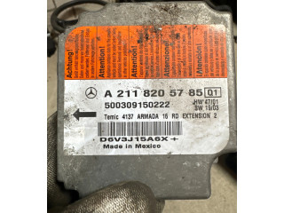 Блок подушек безопасности A2118205785, 500309150222   Mercedes-Benz E W211