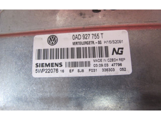 Блок управления редуктора коробки передач (раздатки) 0AD927755T   Volkswagen Touareg I