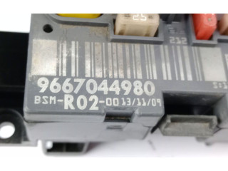 Pojistková skříňka Řídící jednotka BSM 9667044980   Peugeot 3008 I 2010