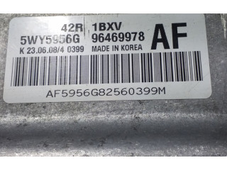 Блок управления двигателем Блок управления 5WY5956G, 96469978AF   Chevrolet Aveo
