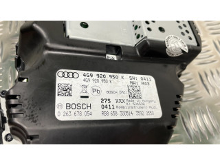 Панель приборов 4G9920950K, 0263678054   Audi A6 Allroad C7       