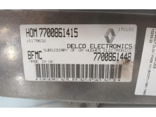 Řídící jednotka 7700861448, 7700861448   Renault Clio I 