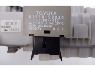 Pojistková skříňka Řídící jednotka BSM 8198050030, 0665004650   Toyota RAV 4 (XA10) 2003