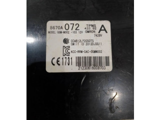 Řídící jednotka 8670A072A   Mitsubishi Pajero 2013