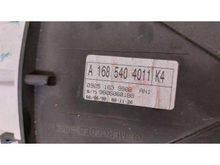 Přístrojová deska  Mercedes-Benz A W168 2001 A1685404011, 9806060188  