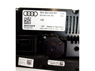 Блок управления климат-контролем 8K2820043BA, A2C92361500   Audi A4 S4 B8 8K