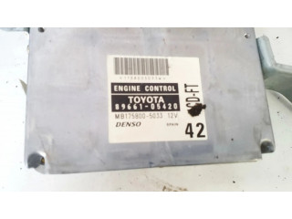 Блок управления двигателя 8966105420, mb175800-5033   Toyota Avensis T220