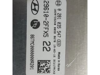 Блок управления 296102FFX5, 1039T33240   Hyundai Santa Fe